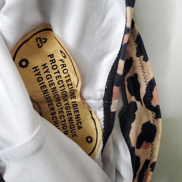 NEW HOLIPICK High Waisted Leopard Bikini Bottom Size Small - Picture 6 of 7